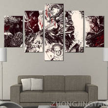 5 pieces Berserk Japan Anime Posters HD Prints Canvas Pictures On The Wall Vintage Art For Interior Home decoration painting 2024 - buy cheap