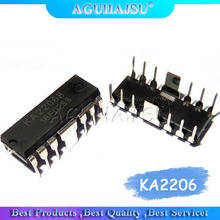 10 pçs ka2206 dip12 ka2206b dip novo e original ic teclado amp bloco alto-falante integrado bloco ic amplificador de áudio chip 2024 - compre barato