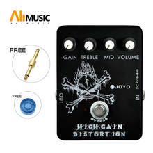 JOYO JF-04 High Gain Distortion effect Guitar pedal distortion stompbox adjustable from Crunch to Metal distortion true bypass 2024 - buy cheap