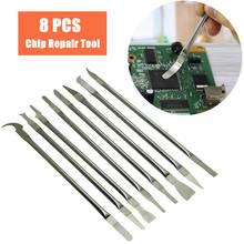 8in 1 IC Chip Repair Thin Blade Tools Set CPU Metal Remover Burin To Remove For Mobile Phone Computer CPU NAND IC Chip Repair 2024 - buy cheap
