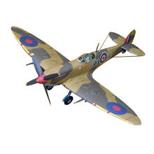 Avión Spitfire Fighter de la Segunda Guerra Mundial, 34x28cm, tarjeta de papel 3D, juegos de construcción, juguetes de construcción, modelo militar 1:33 2024 - compra barato