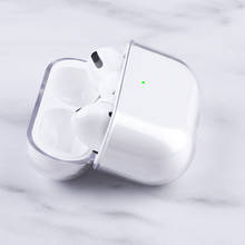 Fundas transparentes de plástico para AirPods Pro, estuche rígido protector para auriculares, 100 unids/lote 2024 - compra barato