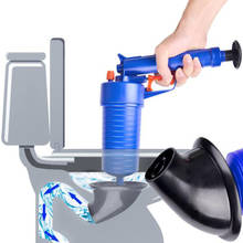Air Power Drain Blaster Gun High Pressure Powerful Manual Sink Plunger Opener Cleaner Pump for Bath Toilets Bathroom 2024 - buy cheap
