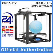 Impresora 3D Creality 3D Ender-5 Plus Kit de bricolaje Fuente de alimentación Mean Well mejorada 350 * 350 * 400 mm Gran volumen de construcción con pantalla táctil de 4.3 pulgadas Placa de vidrio templado extraíble 2024 - compra barato