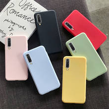 Candy Solid Color Phone Case For Samsung Galaxy A11 A21 A31 A41 A51 A71 A81 A91 A01 A21S Silicone Soft TPU Matte Cover 2024 - buy cheap