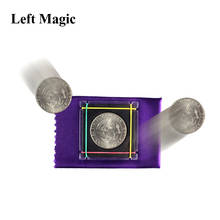 Coin Escape Magic Tricks Coin Flight For Kids Beginner Magicians Fantastic Coin Disappearing Magic Props E3037 2024 - buy cheap