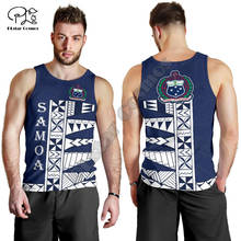 PLstarCosmos-Camiseta sin mangas con estampado 3D de nueva moda, tatuajes polinesios, Tribal de Samara, Harajuku, ropa de calle, camisetas de Fitness Unisex P6 2024 - compra barato