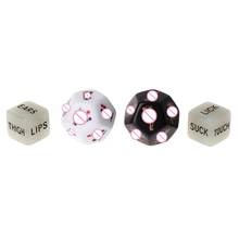 4 pçs pçs/set lados sexo engraçado jogo de dados brinquedo conjunto adulto casal solteiro festa presente amor d0lb 2024 - compre barato