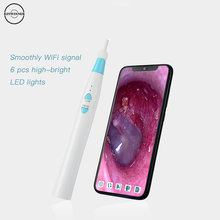 Ear Endoscope Camera for iphone Wifi Otoscope Professional Medical Diagnostic Kit Wireless Camera Ear Suitable ios&Android 2024 - buy cheap