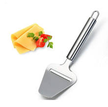 Терка для сыра из серебристой нержавеющей стали, терка для сыра, слайсер, резак для масла, нож для резки, кухонные инструменты для приготовления сыра, терка для сыра 2024 - купить недорого