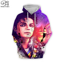 PLstar Cosmos Pop King Michael Jackson casual Streetwear Pullover colorful 3DPrint Zipper/Hoodies/Sweatshirt/Jacket/Men Women s5 2024 - buy cheap