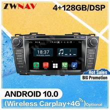 128 ГБ Carplay Android 10,0 автомобильный dvd-плеер с экраном для Mazda 5 2009 2010 2011 2012 Автомобильный GPS Navi Auto Radio Audio Stereo Head unit 2024 - купить недорого
