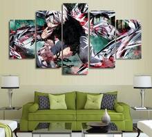 Hd Modular Printed Pictures Home Decorative 5 Pieces Anime Tokyo Ghoul Paintings Office Canvas Poster Modern Wall Artwork Frame 2024 - buy cheap