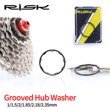 Risk Mountian Bike Freewheel Washer Ring For MTB Road Bicycle Hub Base Gasket Cushion Ring 1.85mm/  2.18mm/2.35mm/1mm/1.5mm/2mm 2024 - buy cheap