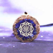 Lapis Lazuli Orgone Pendant  Reiki Balancing Orgonite Energy Necklace Meditation Jewelry For Men And Women Emf Protection 2024 - buy cheap