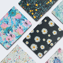 Funda para Huawei Mediapad T5 10 AGS2-W09/L09/L03/W19, cubierta de 10,1 ", funda estampada ultradelgada con flores para huawei media pad t5 2024 - compra barato