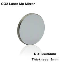 Отражатель лазерный Mo, зеркальный рефлектор с отражающими линзами диаметром 20 мм и 25 мм, запчасти для лазерной гравировки и резки на углекислом газе, 1 шт. 2024 - купить недорого