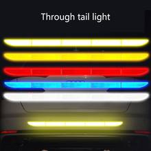 Nano Car Reflective Sticker Warning Strip Tape Traceless Protective Car Sticker Warn on Car Body Trunk Exterior Auto Accessories 2024 - compre barato