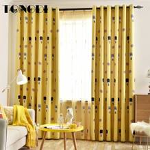 TONGDI Children Blackout Curtains Cartoon Lovely Union Jack Guardian Soldier Printing Decor For Home Parlou Bedroom LivingRoom 2024 - buy cheap