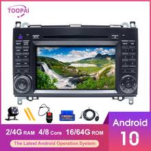 TOOPAI Android 10 For Mercedes Benz Vito B200 Volkswagen Crafter Sprinter Car Multimedia Player GPS Navigation Auto Radio Stereo 2024 - buy cheap