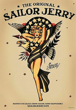 Sailor Jerry Tattoo Art Film Print Silk Poster Home Wall Decor 24x36inch 2024 - buy cheap