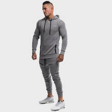 2019 Sport Suit Men Bodybuilding Jacket Pants Sports Suits Basketball Tights Clothes Gyms Fitness Running Set Men Tracksuits 2XL 2024 - buy cheap