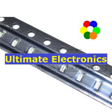 SMD LED de alto brillo, 200 Uds., blanco, amarillo, azul, verde, naranja, rojo, 0603 2024 - compra barato