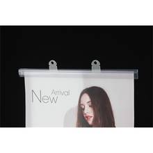 70cm Paper Poster Snap Frame Rail Banner Sign Clips Tube Poster Hanger Hook Strip Poster Picture Paiting Display Snap Rod 2024 - buy cheap