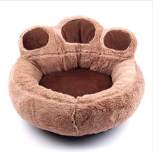 Cama para cachorro/gato, caminha quente de inverno para animais de estimação, sofá macio, casinha de pelúcia para filhote de cachorro, acessórios para gatinho 2024 - compre barato