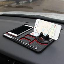 Multifunctional Anti-Slip Car Mat Auto Phone Holder Non Slip Sticky Anti Slide Dash Phone Mount Silicone Dashboard Car Pad Mat 2024 - buy cheap