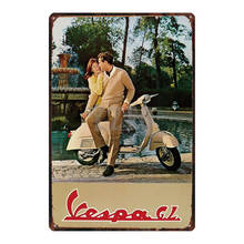 Classic Motorcycle Tin Signs Shabby Chic  Retro Home Wall Music Bar Art Garage Decor Iron Poster Cuadros DU-3029 2024 - buy cheap