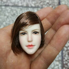 New SUPER DUCK 1/6 SDH011A Short Hair Head Sculpt F 12" Female Phicens TBLeague Body 2024 - buy cheap
