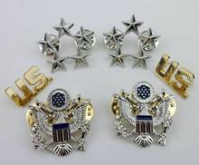 Conjunto de cinco estrellas, INSIGNIA GENERAL de la Fuerza Aérea, COLLAR USAF, PIN de METAL 2024 - compra barato