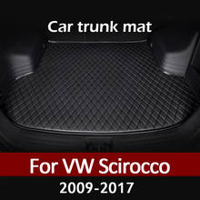 Коврик для багажника автомобиля Volkswagen Scirocco 2009 2010 2011 2012 2013 2014 2016 2017 2024 - купить недорого