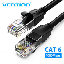 Vention Cat6 Ethernet кабель rj45 Lan кабель CAT 6 сетевой патч-кабель для ноутбука маршрутизатор PC 0,5 м 1 м 2 м 3 м 5 м RJ45 Ethernet кабель 2024 - купить недорого