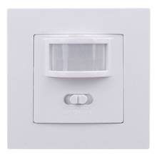 220-240V AC Wall Mounted 9m Automatic PIR Infrared LED Motion Sensor Switch 2024 - buy cheap