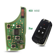 jingyuqin 5 Buttons 433Mhz Remote Key Circuit Board Electronic For Chevrolet Malibu Cruze Aveo Spark Sail 2024 - buy cheap