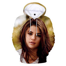 Selena Gomez 3D Hoodies Sweatshirt Men women Sweatshirt Fashion Hip Hop 3D Print Selena Gomez Hoodie Men's/Women's Hot Sale Tops 2024 - buy cheap