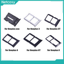 Netcosy SIM Card Tray Slot Holder Replacement Parts For Oneplus One Plus 1+1 A0001 2 A2005 3 A3000 5T A5010 6 A6000 6T A6013 X 2024 - buy cheap