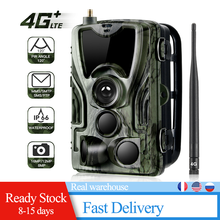 HC-801A caça câmera 4g trail cameras16mp 1080p foto armadilha 0.3s gatilho selvagem vida selvagem câmera infravermelha chasse scout rápido delive 2024 - compre barato