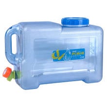 Outdoor Drinking Water Tank Bucket with Tap Non-Toxic PC Storage Container 12L TB Sale 2024 - buy cheap