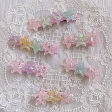 Handmade Lolita Cute Peep Sweet Star Side Clip Sweet Mother Sweet Hair Clip 2024 - купить недорого