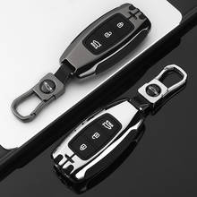 Galvanized Alloy Car Key Case Cover Protector For Hyundai i30 Ix35 Kona Encino Solaris Azera Grandeur Ig Accent Santa Fe TM 2024 - buy cheap