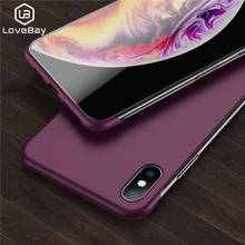 Lovebay чехол для телефона iPhone 6 6s 7 8 Plus X XR XS Max 11Pro Max яркие цвета безрамный Жесткий ПК для iPhone 11 задняя крышка чехол 2024 - купить недорого