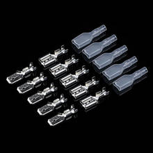 Female/Male 2.8/4.8/6.3mm Crimp Terminals Insulated Seal Electrical Wire Connectors Crimp Terminal Connector Assortment Kit 2024 - buy cheap