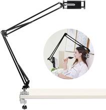 Soporte ajustable para tableta y cama, brazo largo Universal giratorio de 110cm, para escritorio, Smartphone, manos libres, para iPad y iPhone 2024 - compra barato