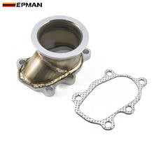 For GT25 GT28 T25 T28 Turbo Down Pipe 5 bolt to 2.5" 63mm V band Flange Adapter EP-CGQ44Z 2024 - buy cheap