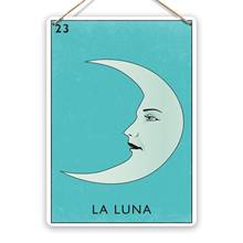 La Luna - Metal Wall Sign Plaque Art - Magic Tarot Cards Mythology Moon Psychic(Visit Our Store, More Products!!!) 2024 - buy cheap