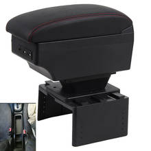 For Nissan Note E-1 armrest box car leather arm rest car-styling center console decoration automobile interior 2024 - buy cheap