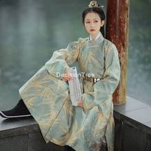 2022 chinese traditional women hanfu robe chinese fairy hanfu clothing ming dynasty chinese ancient men thick dobby chinese robe 2024 - buy cheap